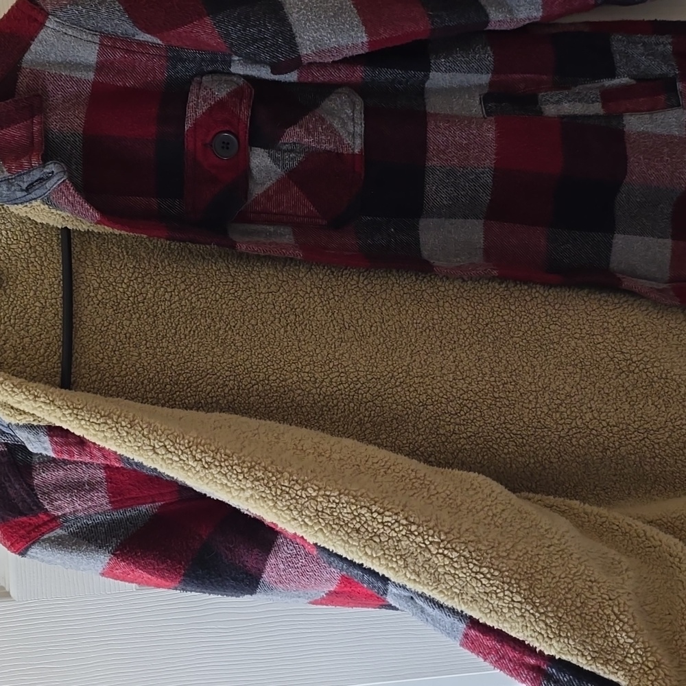 Black Rivet Coat - Picture 3 of 6